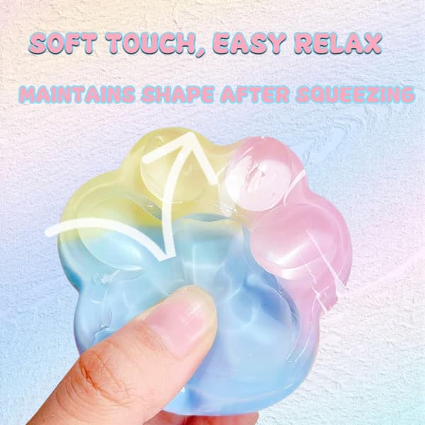 Kattass Squishy för födelsedagsfester, ångestlindring