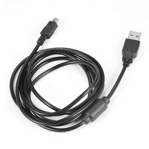 2 stk USB-ladekabel for Playstation3 PS3 trådløse kontrollere med ring