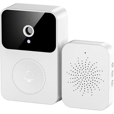 Smart WiFi video dørklokke - Dørkamera - Sikkerhetsintercom - Telefonvarsling.