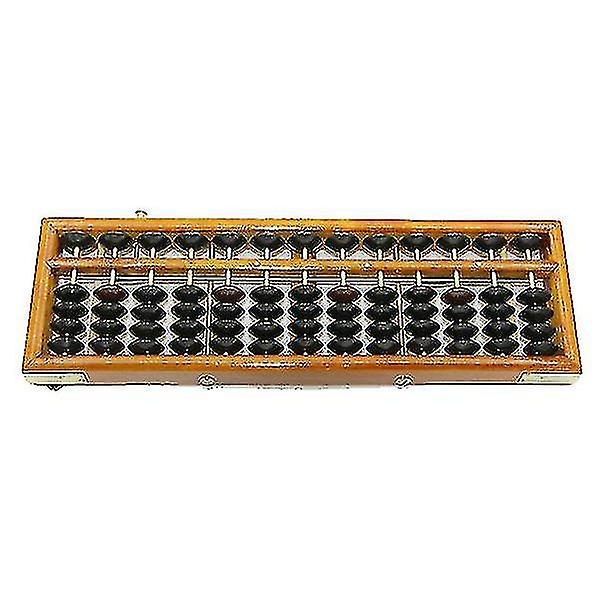 Vintage Style Wooden Abacus Math Professionel Abacus Til Voksne Børn Med Vejledning Håndbog Og Reset Button1821