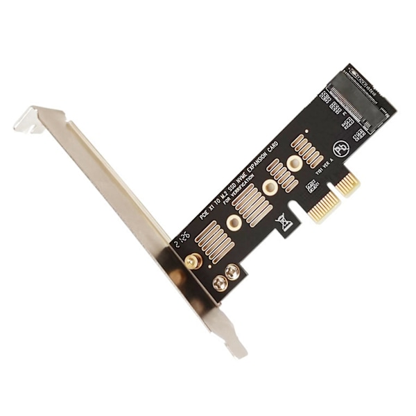 M2 SSD NVMe - PCIe X1 -sovitin kortti PCIe X1 - M2 laajennuskortti kiintolevy sovitin M-liitäntä
