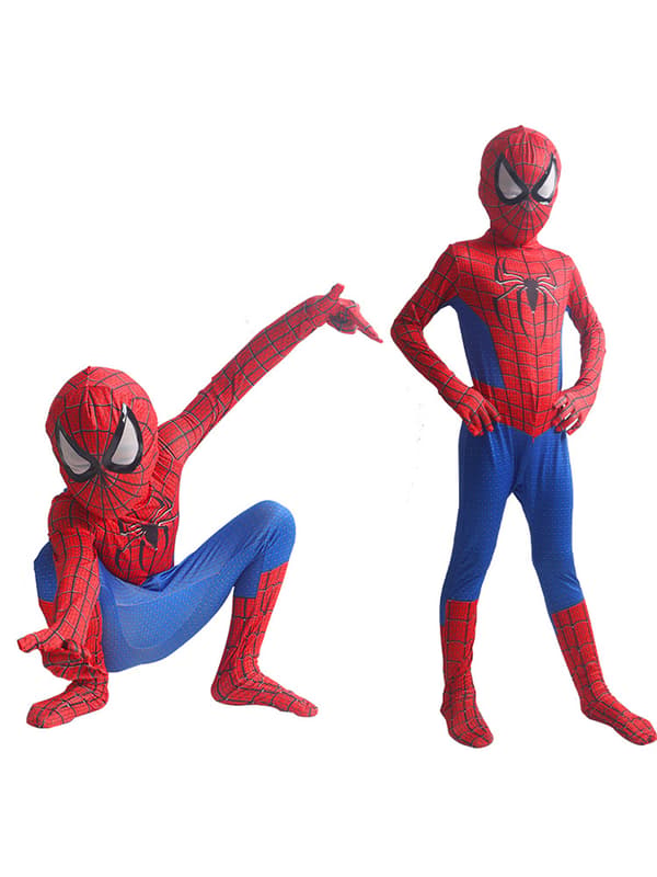 Spider-Man dräkt för barn i åldern 3-12 110cm