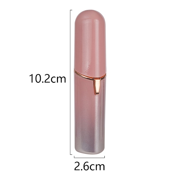 Mini Bærbar Ansiktshøvel for Damer, Epilator, Hårfjerning, Hårfjerner, Høvel