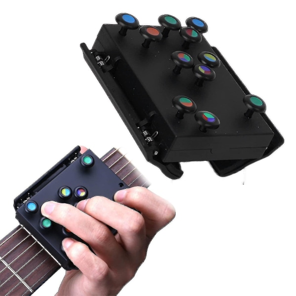 Guitar Teaching Aid Accessories Guitar Chord Trainer Learning System For Guitar Beginners