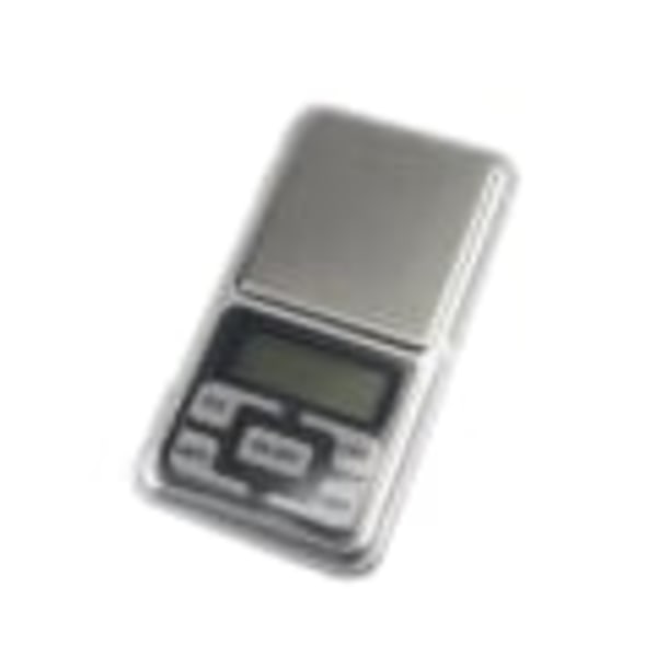 Elektronisk lommevægt, lommevægt, smykkevægt 0,01 - 200g sølv