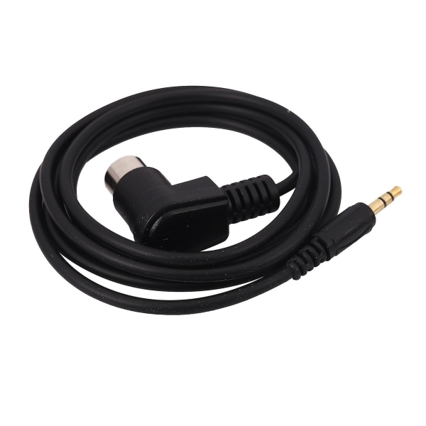 Bil 3,5 mm AUX-inngang Adapter Audiokabel Mini Jack AUX 8-pin M-BUS CD-vekslerkabel for gullplugg