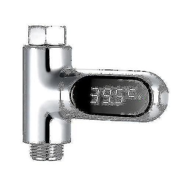 LED-display vandmåler digitalt brusetermometer badetemperaturmonitor vandtemperaturmåleinstrument med 5~85 rækkevidde / høj nøjagtighed brusebad badeværelsestilbehør