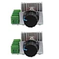 AC Motor Hastighedsregulator - 2 Stykker, 220V 2000W, Justerbar Effektkontrol