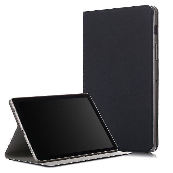 For Samsung Galaxy Tab S5e 10.5 2019-modell Sm-t720/t725, flervinklet visningsstativdeksel med lomme Auto Sleep Wake, svart