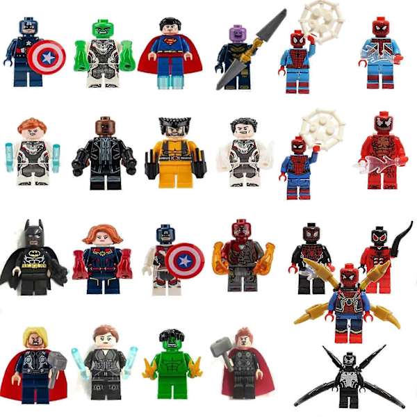 Ny Julegaveæske Avengers Tredimensionel Alliance Dukke Jule Adventsnedtælling Børnegaver Gaveæske