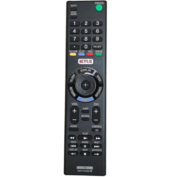 Erstatning Rmt-tx102u For Sony Led Tv-fjernkontroll Kdl-32w600d Kdl-32w600d Kdl-40w650d Kdl-40w650