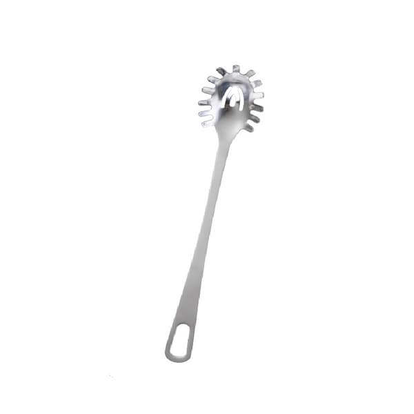 Spaghettiskje, lengde: 31,5 cm, rustfritt stål, funksjonell form, sølv