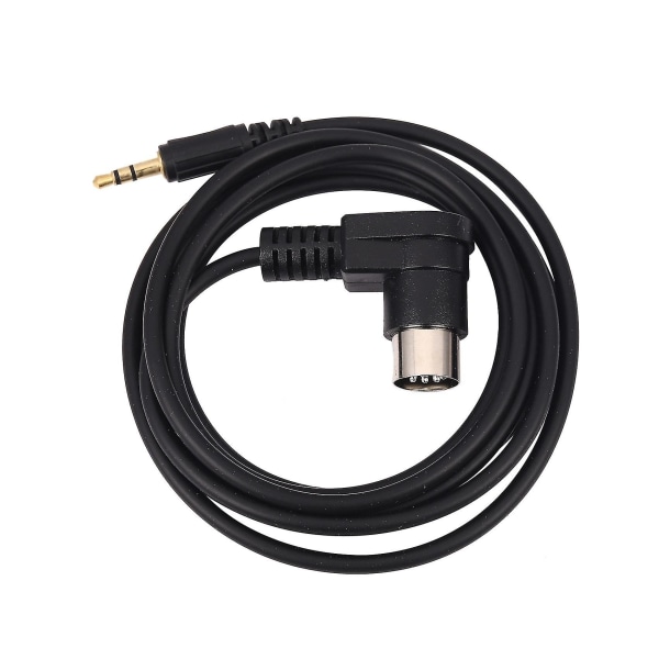 Bil 3,5 mm AUX-indgang Adapter Audiokabel Mini Jack AUX 8-Pin M-BUS CD-skifterkabel til Gold Plug