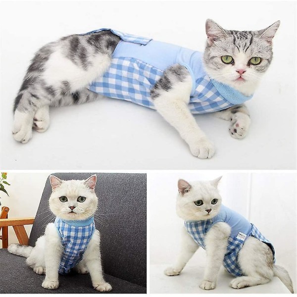 Cat Body After Op Op Body For Dogs Kattkläder Endast för katter Cat Recovery Suit