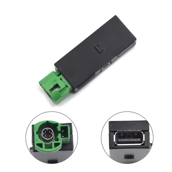 5Q0035726E för Golf CarPlay USB Installation Kontaktuttag Switch Button 5Q0 035 726 E