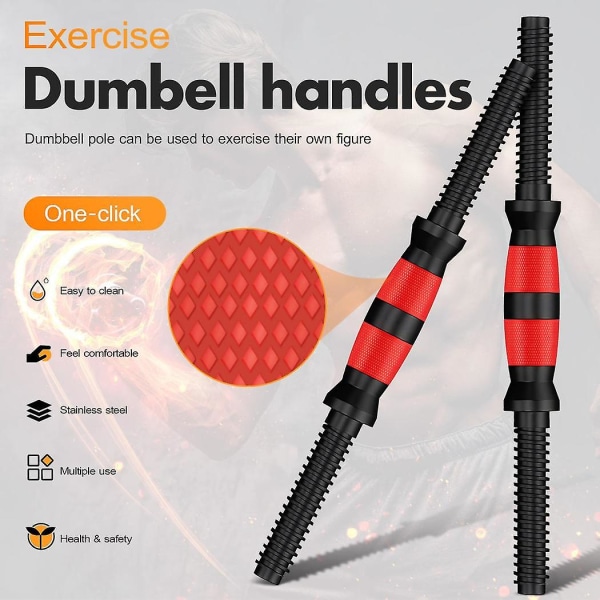 35cm Universal manualer Hantel Gym Barbells Styrketrening Trening Hanteltilbehør