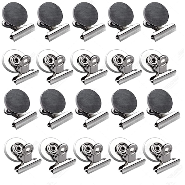 20 packs of magnetic clips, scratch resistant refrigerator magnet clips, wall magnet clips