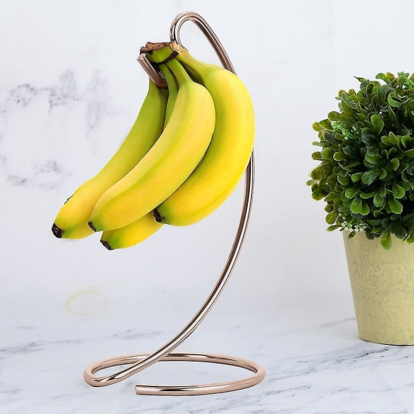 Bananholder Moderne Bananhenger Trestativ Krok For Kjøkken Benkeplate Bananstativ,a