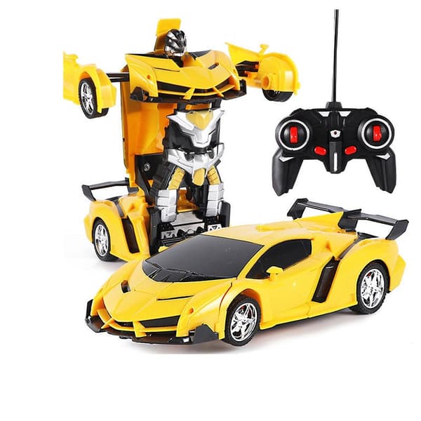 Fjernstyrt Bil - Transformers Gul
