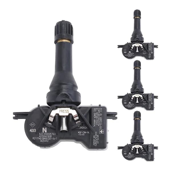 4 stk. TPMS Dekktrykksensor 407004CB0B for