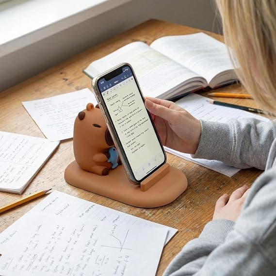 Capybara tegneserie Capybara stil 4 mobiltelefonstativ
