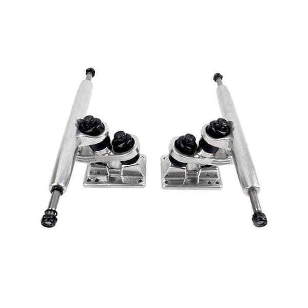 1 par Double Deck Longboard Truck 7 tommer Skateboard Stand Truck Gravity Casting Technology