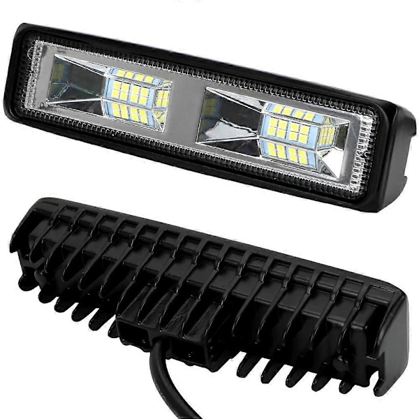 LED Forlygter 12-24V Til Bil Motorcykel Lastbil Båd Traktor Trailer Offroad Arbejdslys 48W LED Arbejdslys Spotlight