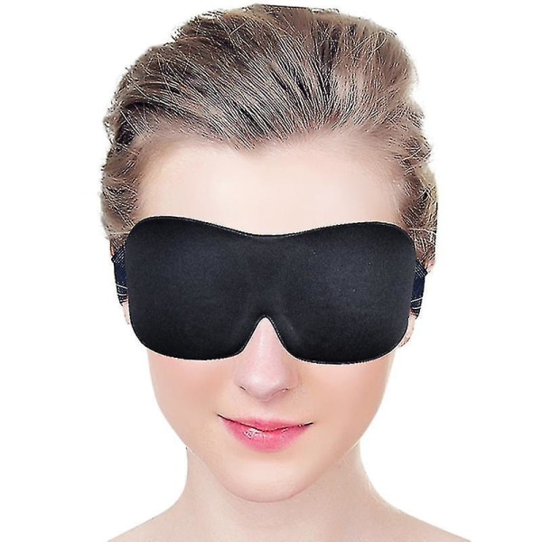 3D-silmämaski Travel Sleep Rest Pehmeä cover Suojakalvon silmäsuoja