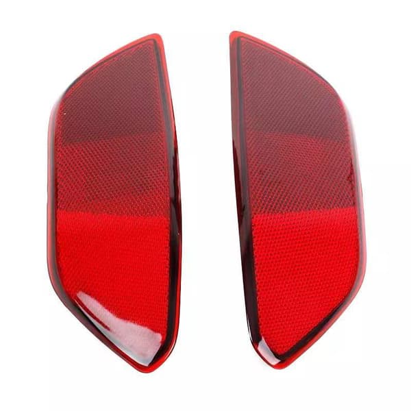 Höger bakre stötfångarreflektor 95863110600 passar Porsche Cayenne 2011-2014 bakre stötfångarmarkeringsreflekterande lins