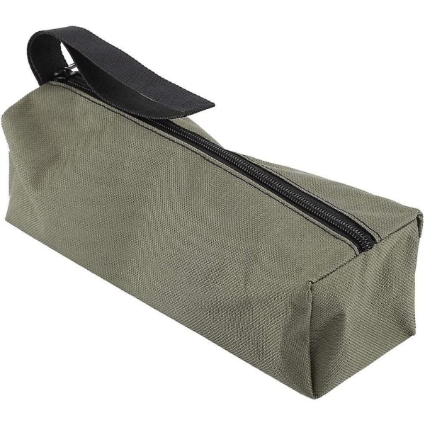 Elektriker opbevaringspose Elektriker værktøjsholder, blyant blyant etui Oxford blyant pen taske, (Army Green)