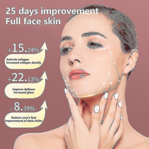 Microcurrent V Face Shape Face Lifting Ems Facial Slanking Massager Dobbelthagefjerner Led lysterapi Ansigtsløftningsenhed38
