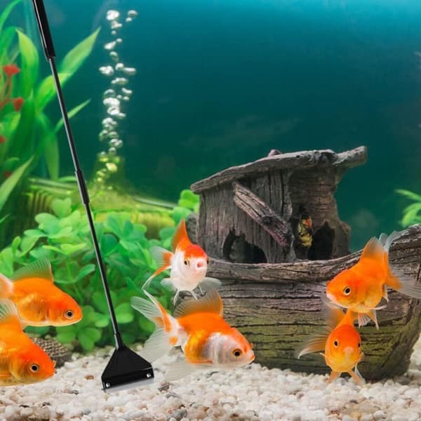 62 cm akvariealgeskraber +10 ekstra blade
