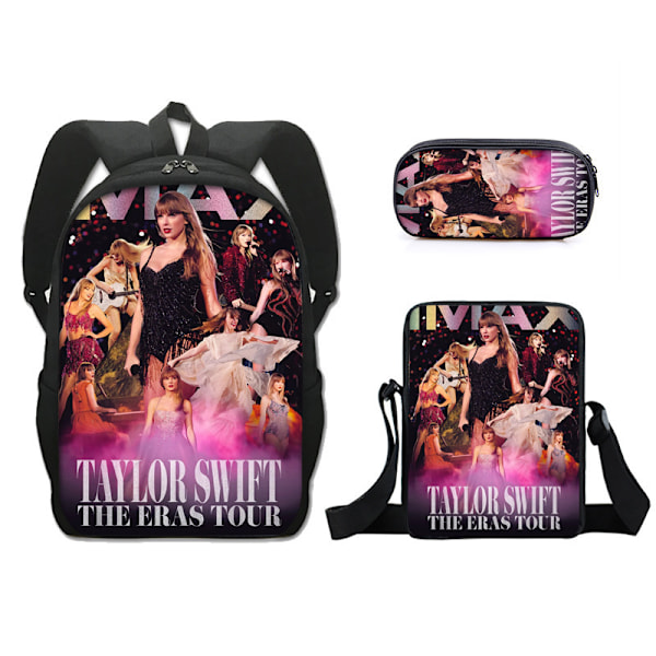 Ny Taylor Swift Taylor Swift Skolesekk Tegneseriefigur Ryggsekk 21