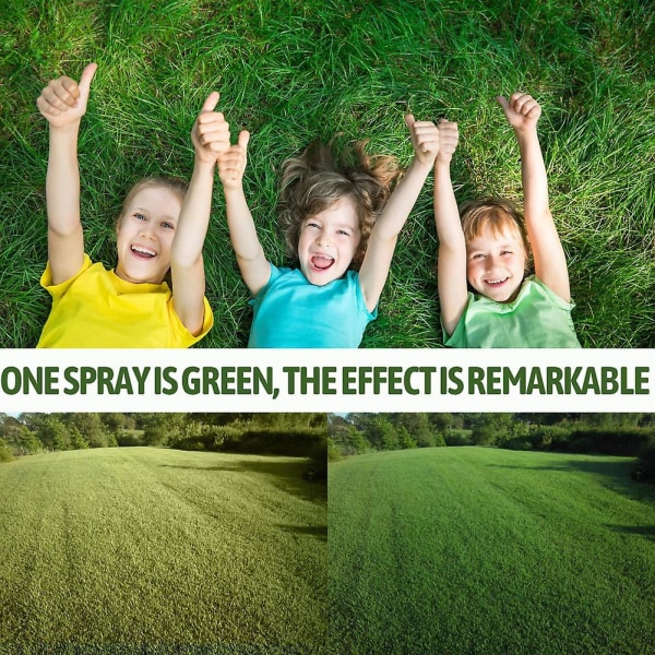 3 kpl Fast Green Spray ruoho- ja nurmimaali Ympäristöystävällinen lemmikkiystävällinen Green Again Green Spray Nurmikkoväriaine