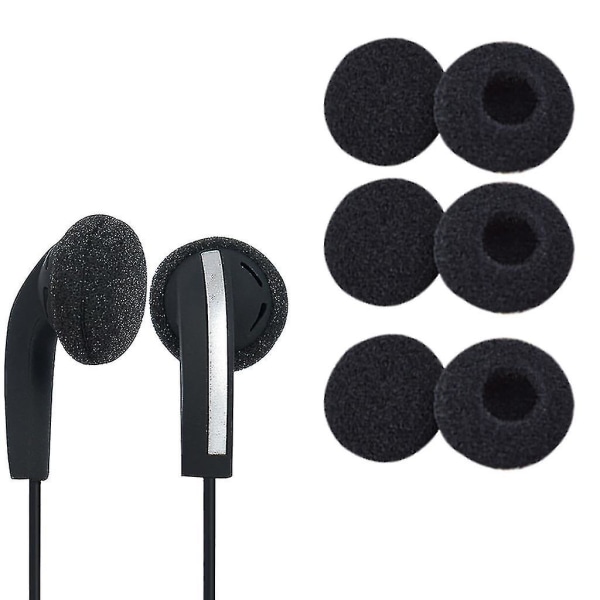 20 kpl 18 mm pehmeää vaahtoa kuulokepehmusteet kuulokkeet kuulokesieni suojukset vaihtotyyny useimmille kuulokkeille Mp3 Mp4