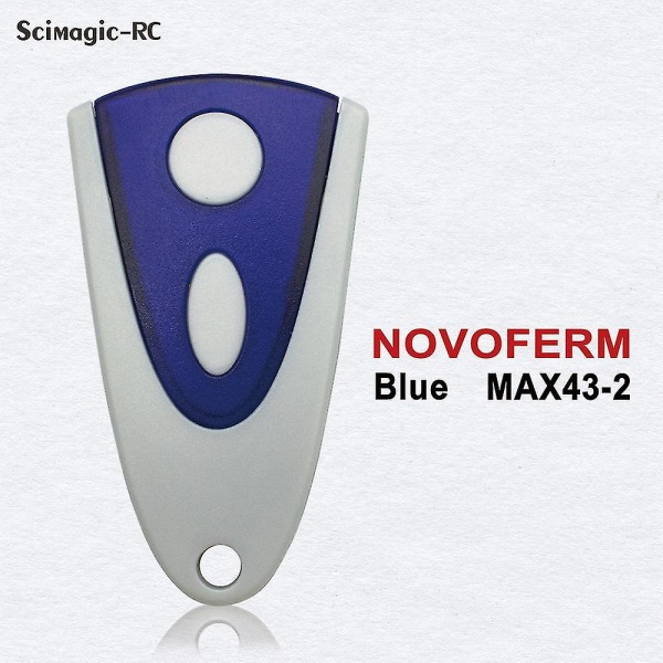 Novoferm Novotron 502 Max43-2 504 Max43-4 512 Mix 43-2 Garagedörr Fjärrkontroll för Mtr43-2 Mchs43-2 Mnhs433-02 Mnhs433-04 Nyhet