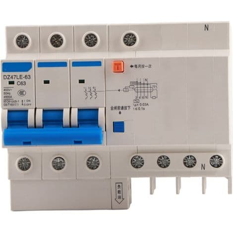 Jordfeilbryter DZ47LE-32 2P N C32 230V 32A 30mA