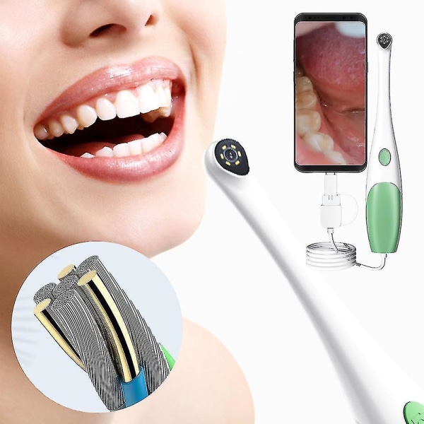 Dental USB Intraoral Camera Oralt Endoskop med Led-ljus Digital Imaging Intra Oral Images