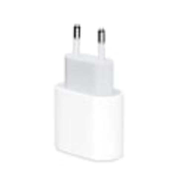 Europeisk standard PD-adapter egnet for Apple iPhone mobiltelefon hurtiglading type-C grensesnitt 20W original ladehode