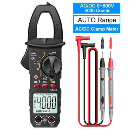 Tångmultimeter AC&DC Digital Tångmätare Strömtång Tångamperemeter TRMS