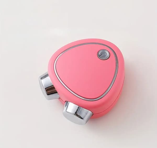 Mikrovirta-kasvohoitolaite, USB-sähköinen kaksoisrullakasvohieroja