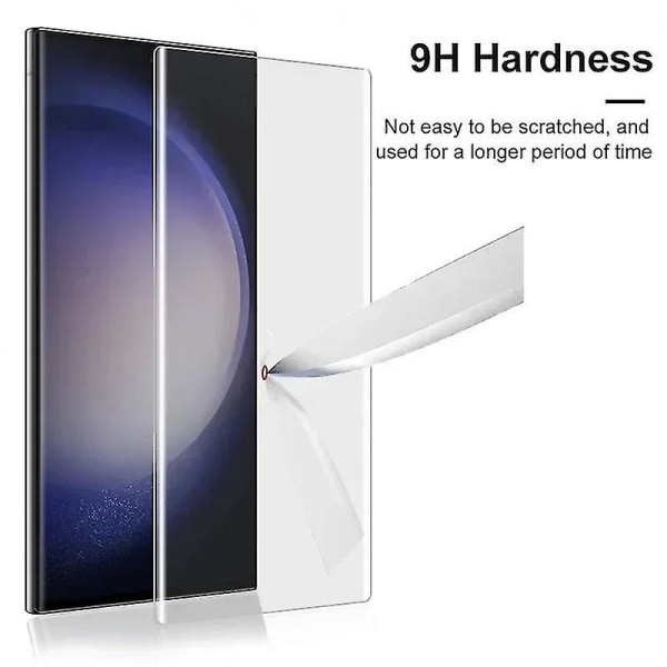 3D UV Nestemäinen karkaistu lasi Oppo Find X5 Pro Full Glue -näytönsuojalle