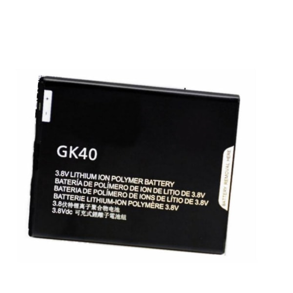 Gk40 batteri 2685mah Mot1609bat kompatibel med Motorola Moto E3 G4 Play Xt1607 Xt1609 Xt1670 Xt1671 Xt1672 Xt1675 mobiltelefon
