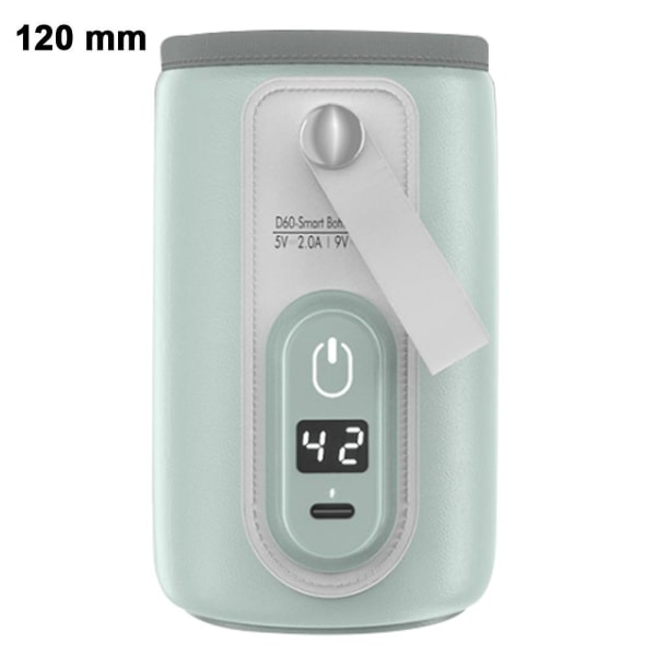 USB bärbar flaskvärmare för baby , snabbladdning och exakt uppvärmning av bil- och reseflaskvärmare, automatisk isoleringsflaskvärmare Fo