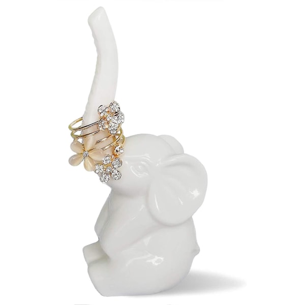 Elefantringholder for smykkeforlovelsesringvisning