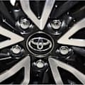 Toyota 4 62mm hjulkapsel center navkapsel til mærkelogo sort