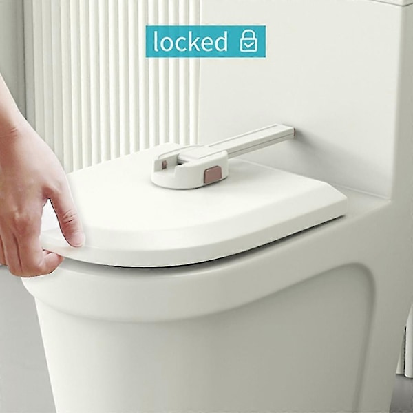 Toiletlåse til Børn - Sikkerhedslås til Toilettet - Babysikkerhed