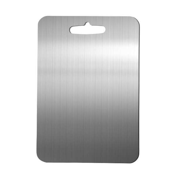 Titanium cutting board, stainless steel cutting board, meat titanium double-sided cutting board, fruit cutting board, 29x20cm