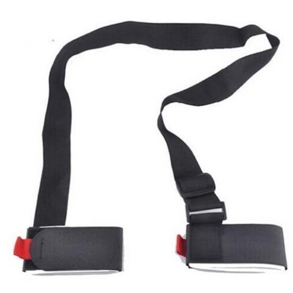 4 ski straps, hand-held double board skis, fixed straps, sled straps, adjustable sled straps