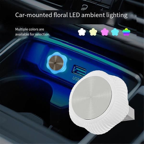 Bærbare USB Bil Stemningslys, Nye USB Bil Stemningslys, Mini USB Bil Stemningslys